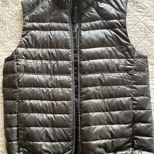 Spyder Black Puffer Vest